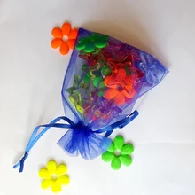 200 шт. 11*16 см Королевский синий мешочек из органзы Ювелирная упаковка Дисплей сумки шнурок мешок для браслеты/ ожерелье мини Пряжа сумка