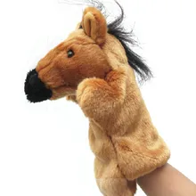 Сказочная игрушка 1 шт. 26 см мультфильм пони маленькая лошадь Плюшевые Ручные куклы Спящая пустышка обучающая игра мягкие детские подарки