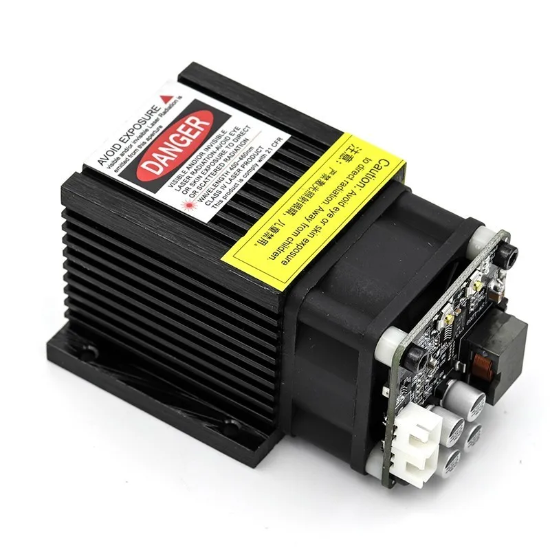 Модуль лазерной головки GKTOOLS 445nm7500mw нержавеющая сталь маркировка сделай сам ЧПУ