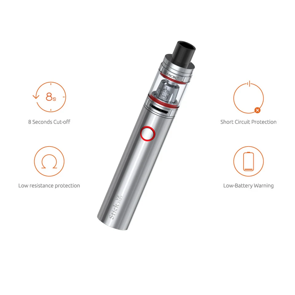 SMOK Stick V8 Детский комплект электронная сигарета EGO AIO испаритель кальян TFV8 детский