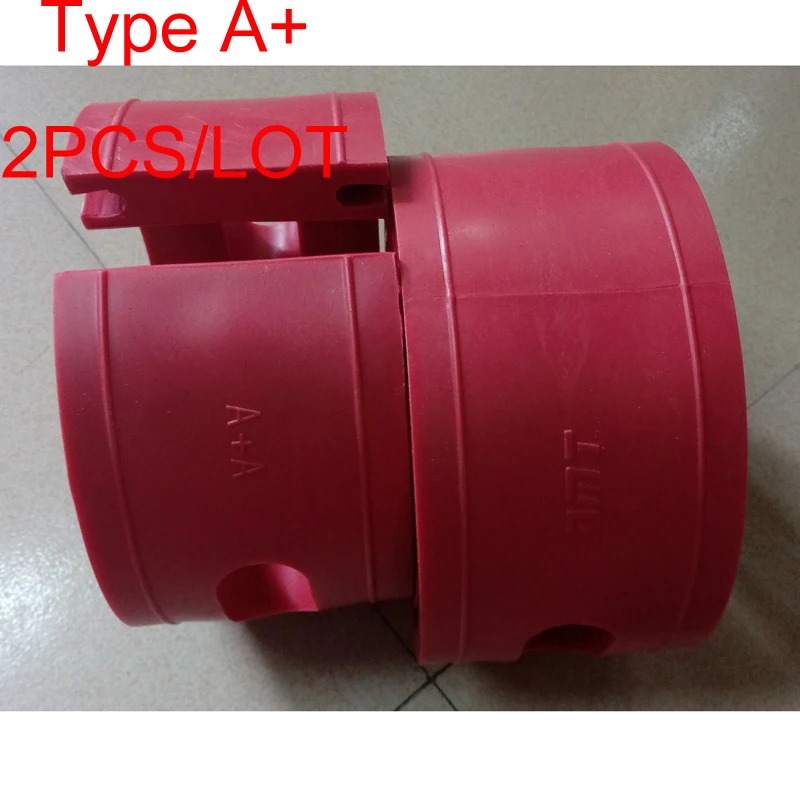 

Youwinme 2Pcs Red A+ Type Car Shock Absorber Spring Bumper Power Cushion Buffer AMT Auto Suspension Coil Damper