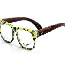 MONGOTEN Винтаж унисекс Мода полный обод деревянная дужка очков Асферические рецептурные линзы очки против усталости очки для чтения