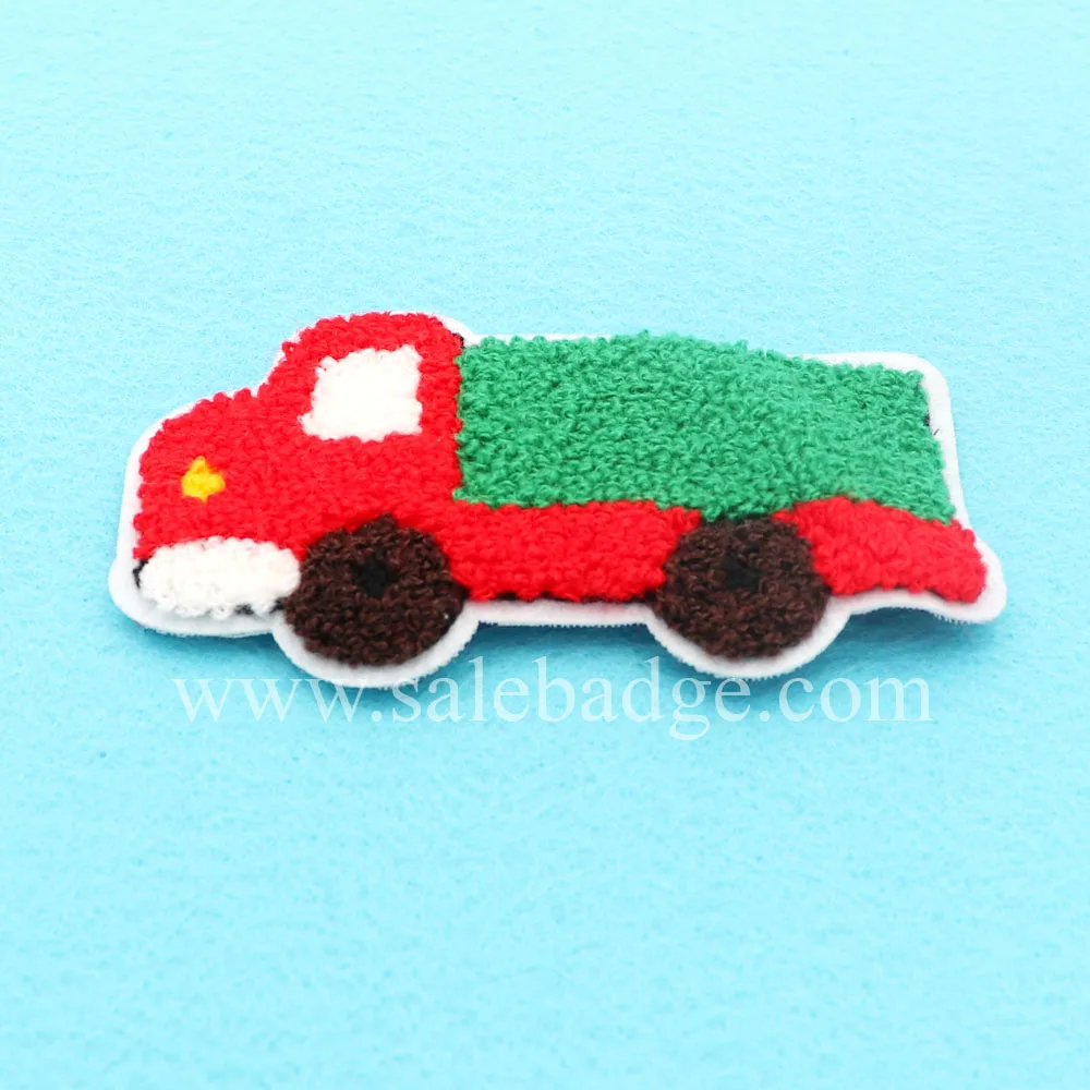 Индивидуальные красные и зеленые нашивки из синели для детей|chenille patch|patches patchestruck
