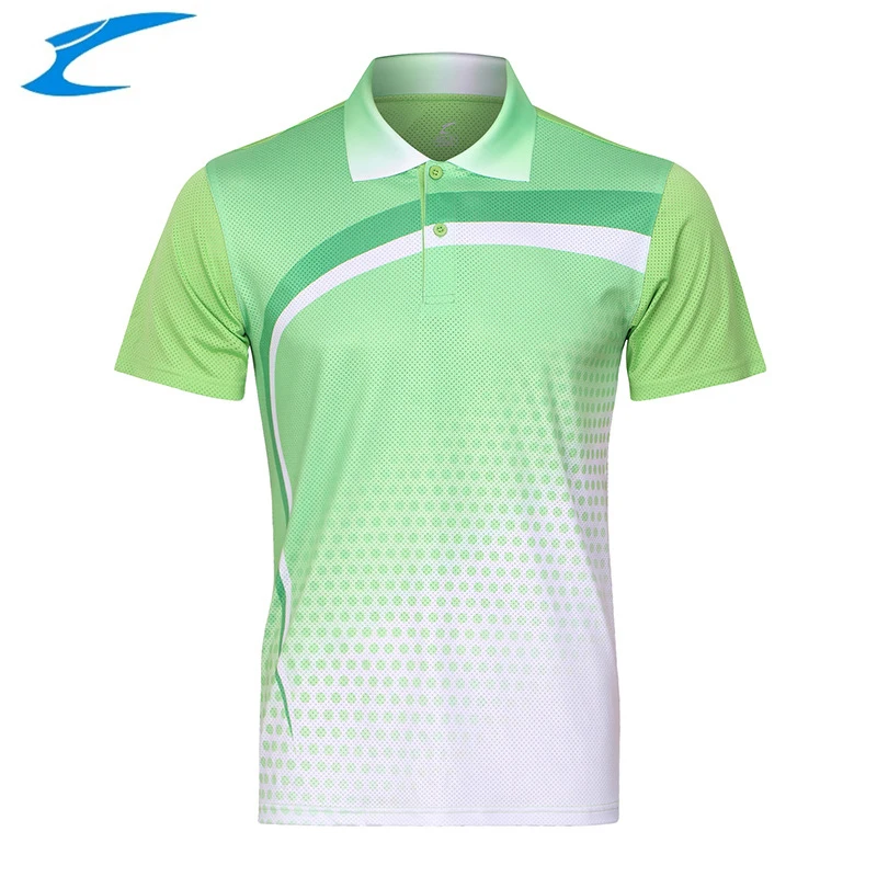 LIBO Men Professional Tennis Shirts Quick Dry Breathable Tennis ...