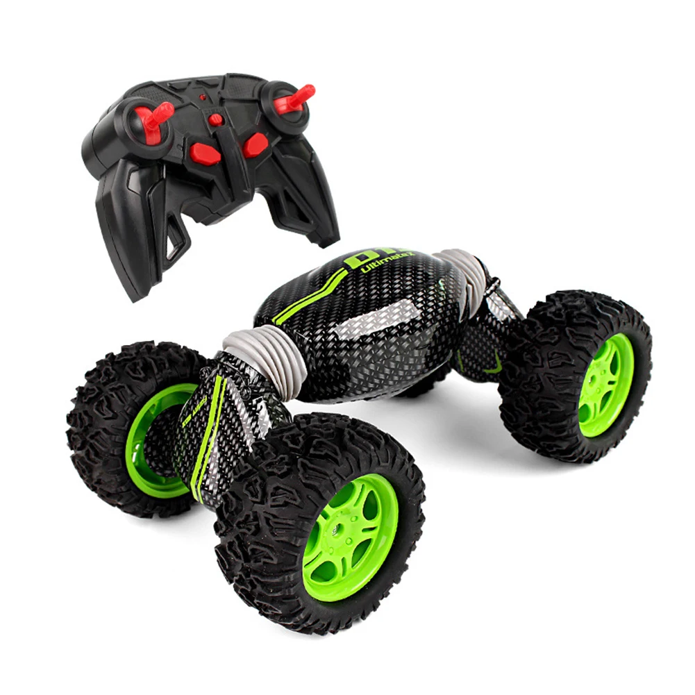 

2.4GHz Toys RC Car Battery Powered Crawler Off-road Vehicle Racing Climbing Stunt Tumbling Remote Control Double-sided Kids Gift