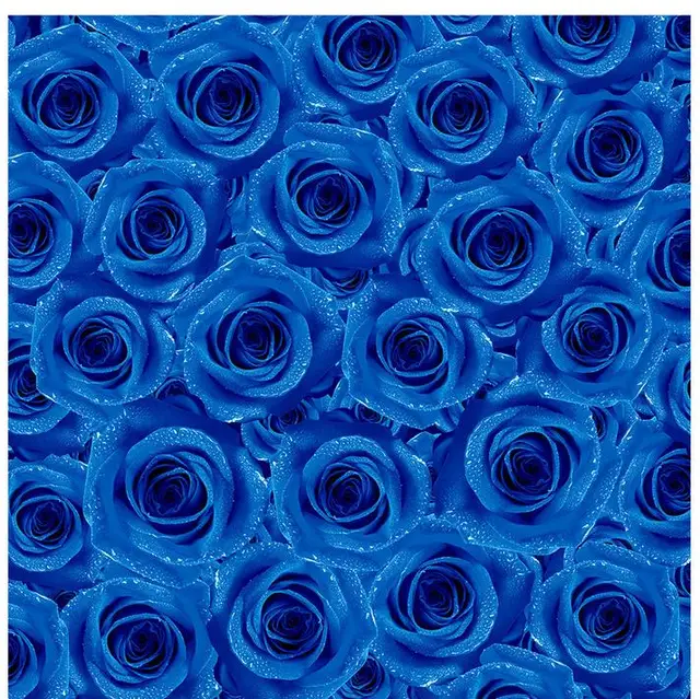 3D PVC Floor Wallpaper Blue Rose Living Room Bedroom Tiles Custom Photo Self Adhesive 3D PVC Floor Wallpaper Blue Rose Living Room Bedroom Tiles Custom Photo Self Adhesive