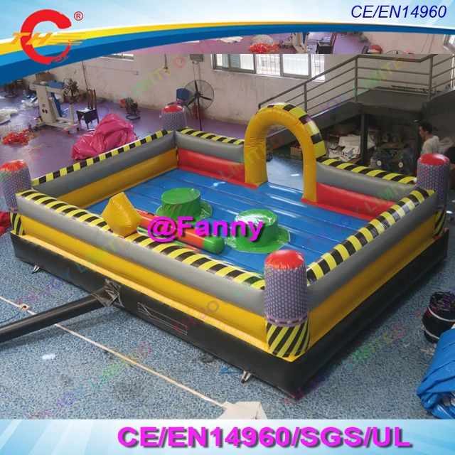 Inflatable Gladiator Joust Game Sports Arena Inflatable Store