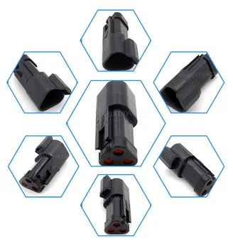 

Male Rectangular Housing Deutsch 3 Pin Connector DT04-3P-E005
