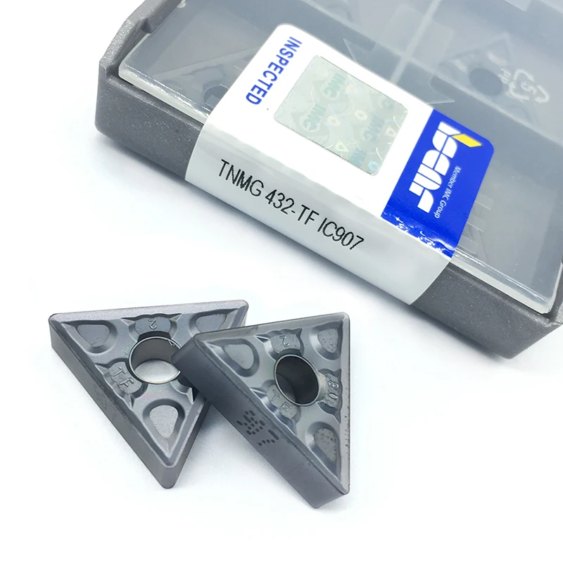 

10PCS TNMG220408 TF IC907/ IC908 External Turning Tools tnmg 220408 Carbide inserts Lathe cutter Cutting Tool CNC Tools