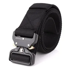 125CM Swat Military Equipment Tactical Belt Quickly Unlock Army Belt 100% Nylon Waistband Mens Heavy Duty US Soldier Combat Belt