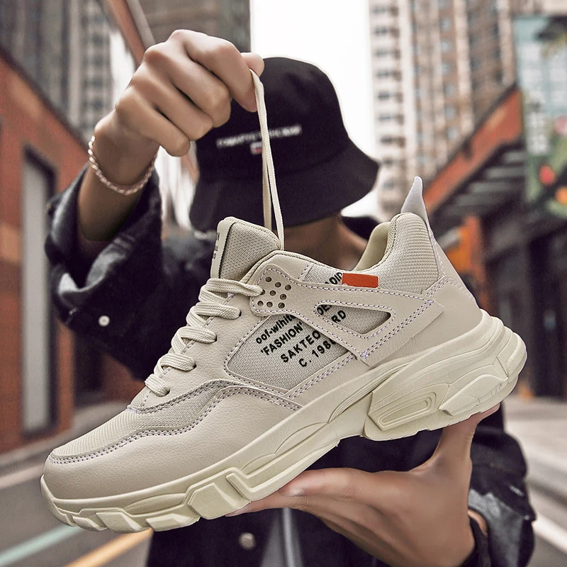 

Running Shoes for Men Zapatillas Hombre Deportiva Summer Breathable Men Running Shoe Anti-skid Athletic Outdoor Man Sport Shoes