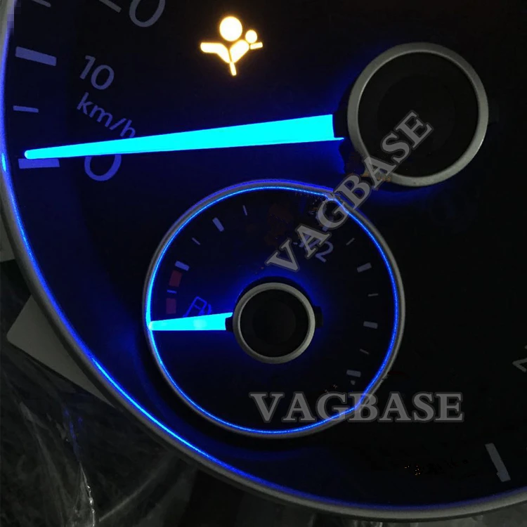 Blue Needle Instrument Cluster VDO Blue Needle Sweep For VW Passat B7