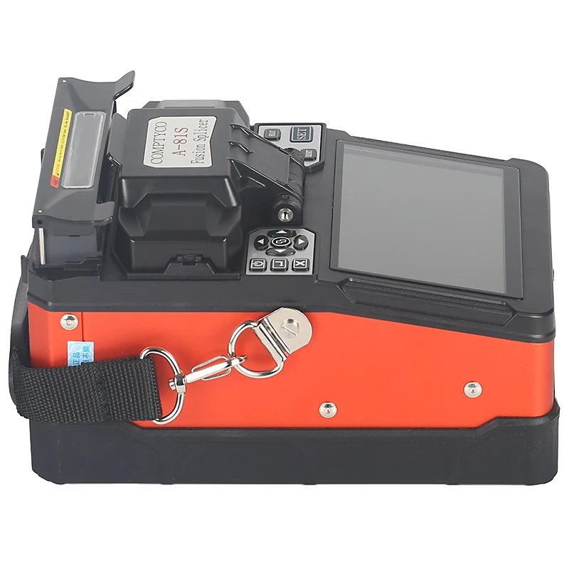 A-81S Orange Fully Automatic Fusion Splicer Machine FTTH Fiber Optic Fusion Splicer New product