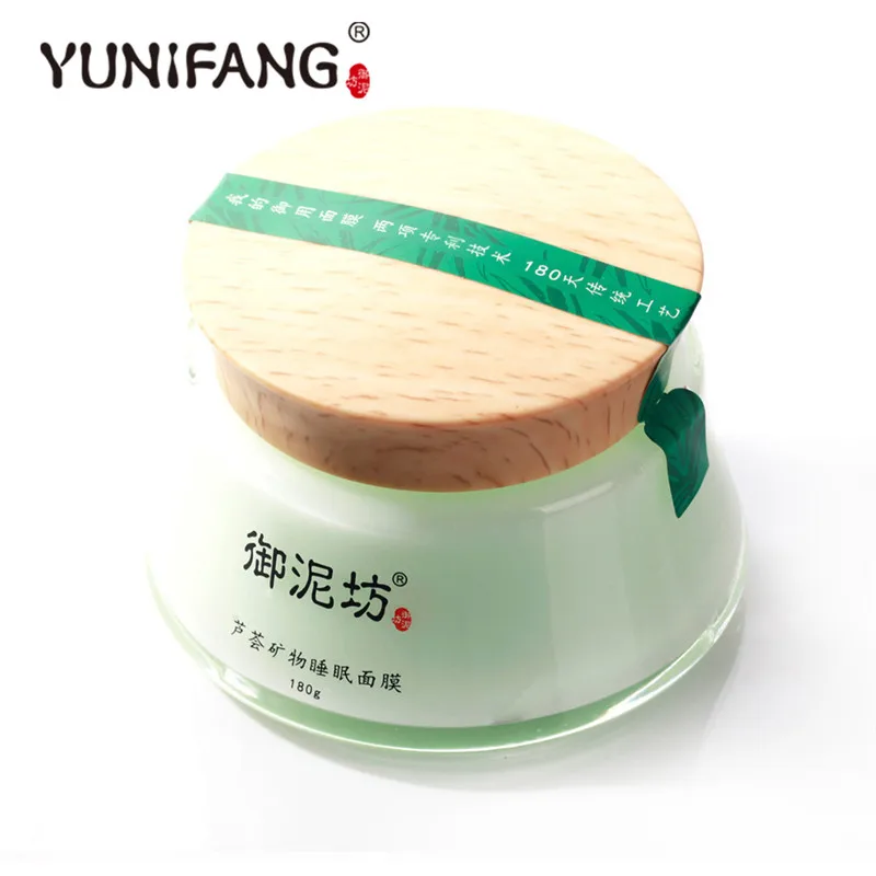 Yunifang/UNIFON алоэ минеральная маска для сна ночная маска для лифтинга 6,3 унций анти акне антибактериальное увлажняющее Кожное средство для избавления от черных точек