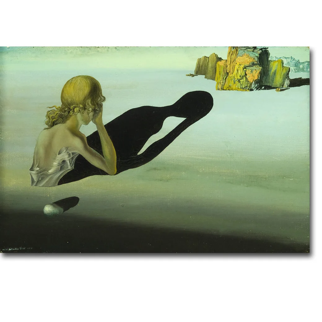 Художественный Шелковый плакат Salvador Dali с принтом 13x20 24x36 дюймов абстрактная
