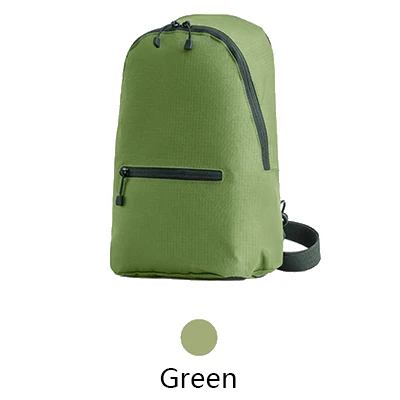 Xiao mi рюкзак для дрона mi 11L 5 цветов уровень 4 водонепроницаемый нейлон 150 г городская повседневная спортивная рюкзаки сумки мужские и женские маленькие размеры - Цвет: crossbody green