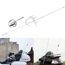 Chrome Антенна Комплект Для Honda Glodwing GL1800 GL1500 GL1800P GL1800HPNA Аудио/Комфорт/Navi/GL1800A 2001-2014 13 12