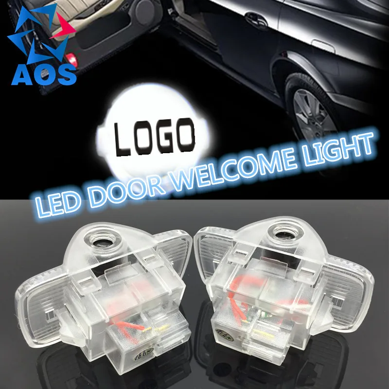 

2PCs/set LED Car Door Welcome Light Attractive Logo Shadow Light For Nissan Murano Sentra Altima GT-R