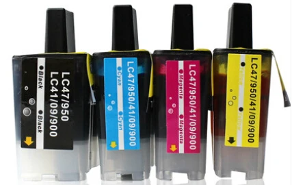 

hisaint 4PK For Brother 950 LC950 Ink Cartridge For DCP-110C DCP-115C MFC-210C MFC-215C FAX-1835C Printer Inkjet