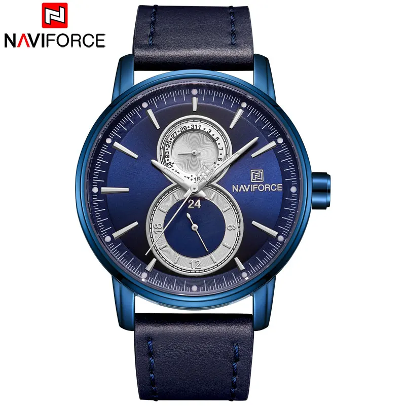 

NAVIFORCE 2018 Quartz Watches Men Watch Top Brand Sports High Quality Auto Date Watch 30M Waterproof Clock Relogio Masculino