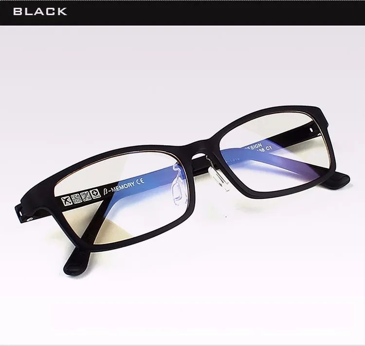 Компьютерные очки для коррекции зрения в оправе женские очки для мужчин оправы для очков очки с прозрачными линзами оптического волокна