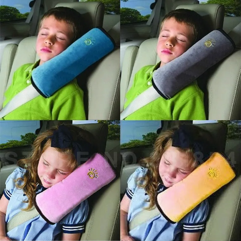 Детские Автомобильные ремни безопасности Подушка для ребенка, защита плеча, защита, новейшая Подушка, постельные принадлежности