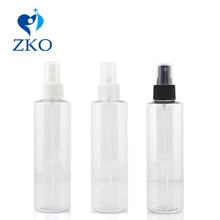 От 1 шт. 200 мл круглая пластиковая бутылка косметический спрей бутылка многоразовая бутылка