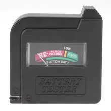 BT860 Battery Tester Volt Checker for 9V 1.5V and AA AAA Cell Battery Power Tester Electrical Working Hand Tool