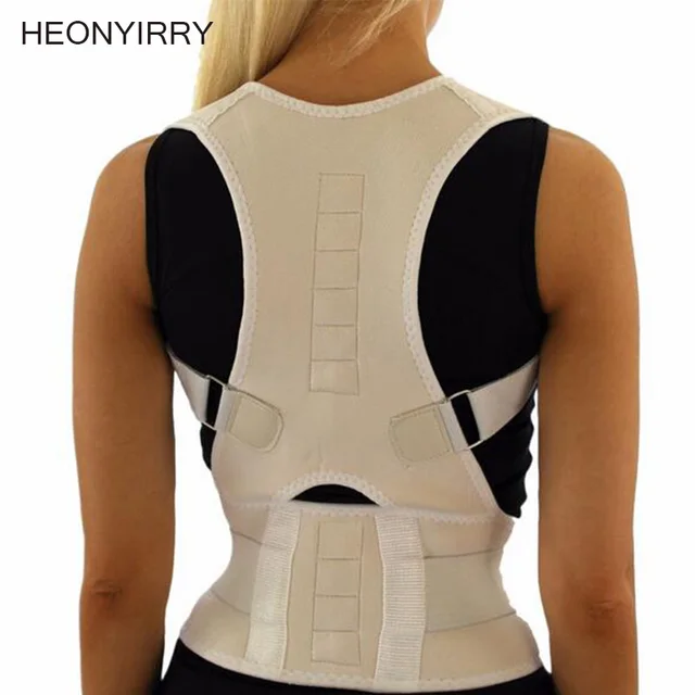 Cheap Adjustable Back Posture Corrector Spine Support Brace Back Shoulder Support Belt Posture Correction Belt Corrective Men Women