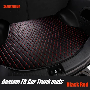 

ZHAOYANHUA Car trunk mats for Audi A1 A3 A6 A7 A8 Q3 Q5 Q7 TT 5D car-styling heavy duty all weather carpet floor liner
