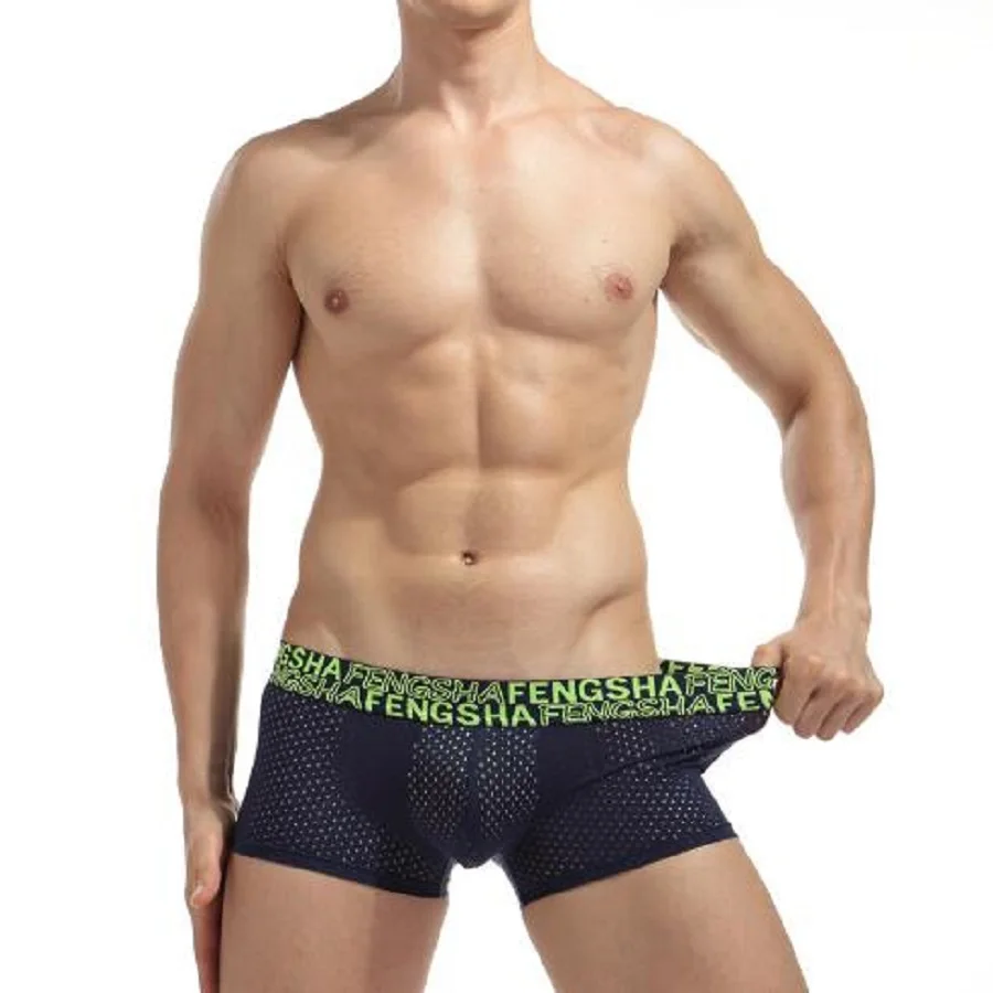 

2017 Newest brand mens boxers cotton underwear underpants men's underwears sexy boxer 6 colors size M L XL XXL XXXL