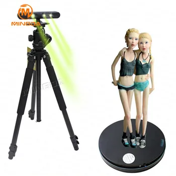 

MINGDA High Resolution 3D Scanner with Turntable High Precision Body Scanner for Objects Human Face for 3D Photo Studio