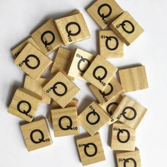 letter e standard brown wood scrabble tile t