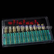 Ems или dhl 10 комплектов 10 шт./компл. перевернутый спрос Золотая электрическая пилка Круглый Стиль Naill аксессуары высокого качества