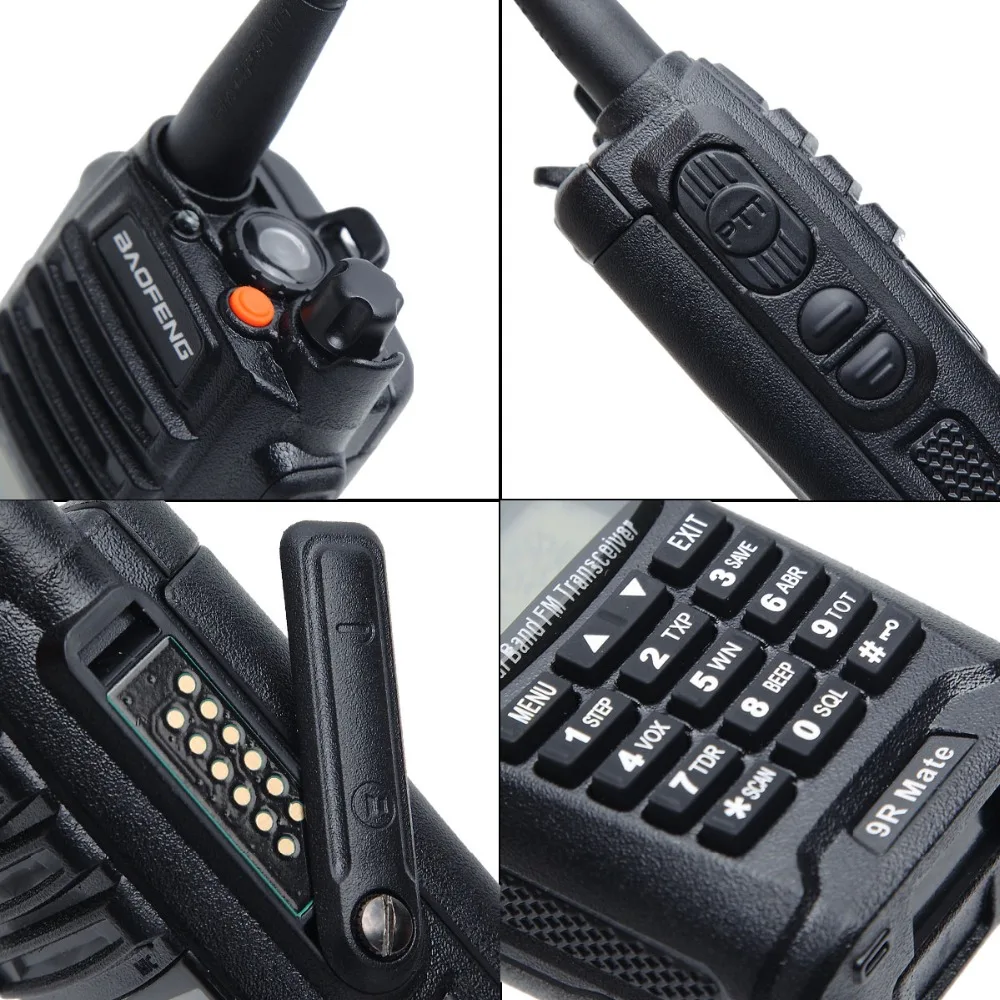 UV-9R mate Upgrade Baofeng UV-9R IP67 Водонепроницаемый УФ Двухдиапазонный 136-174/400-520MHz Ham Radio Baofeng 10W Walkie Talkie 10 KM UV-9R