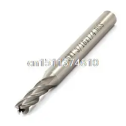 

Hardware Tool 15mm Cutting Depth 4 Flutes HSS End Mill Milling Cutter tool