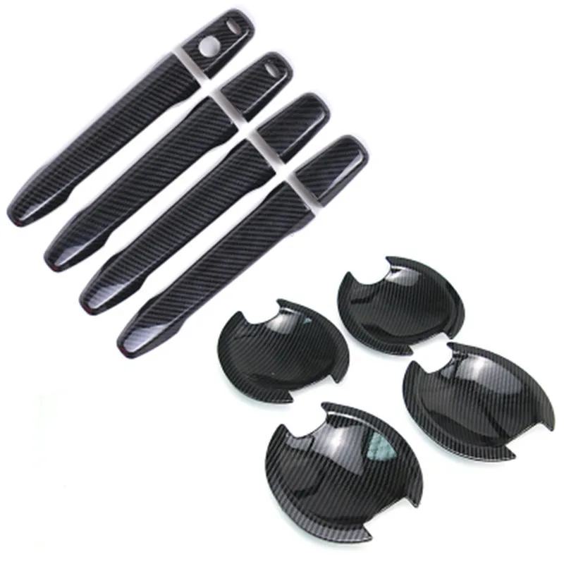 

high quality ABS Door handle Protective covering Cover Trim for Mitsubishi Outlander 2013-2018 Car styling