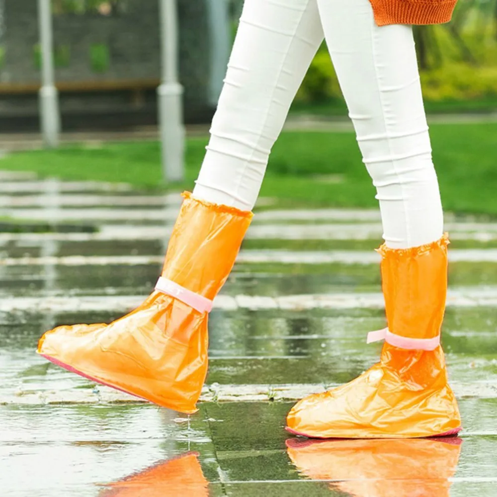 Adult Long Knee high Rain Anti slip Shoe Cover Waterproof Boot Cover