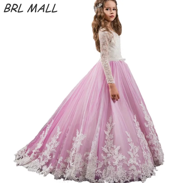 Cheap Purple Long Dress with Sleeves
