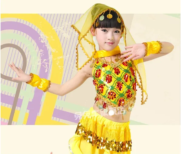 DB23588 kids belly dance costumes-12