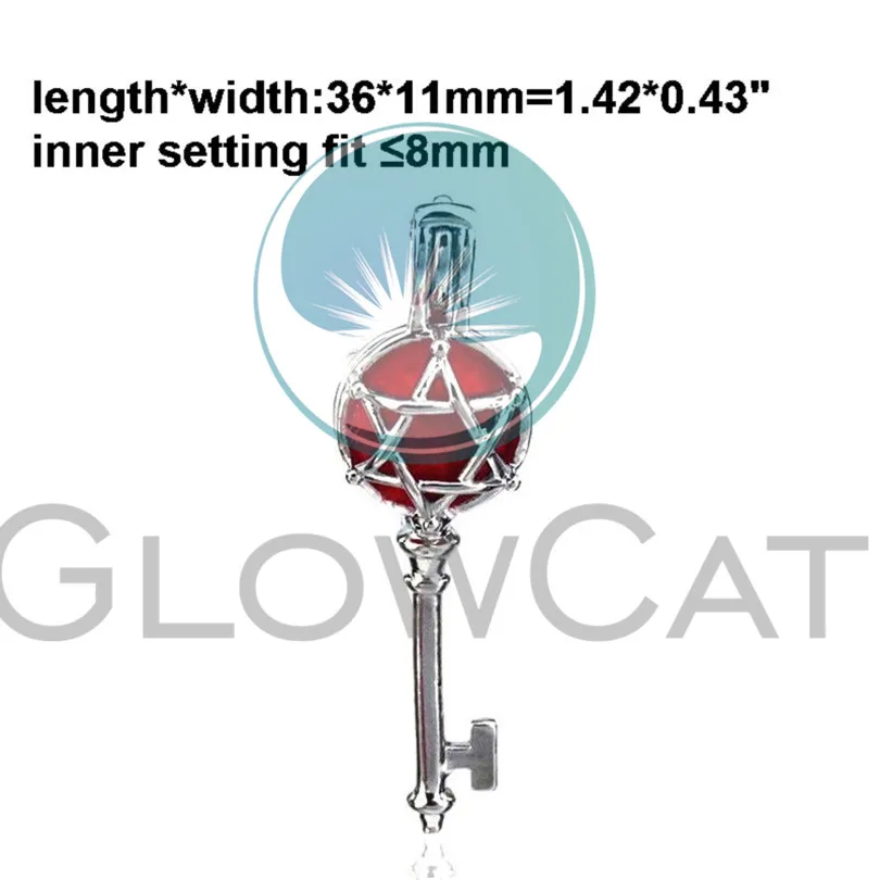 GLOWCAT микс ключевые бусины клетка для изготовления ювелирных изделий эфирное