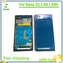 Передняя рамка средняя пластина Корпус рамка для sony Xperia Z1 L39 L39h