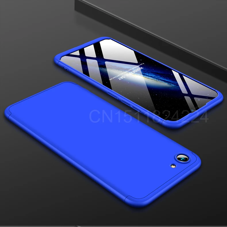 Y81 360 Degree For Vivo Y81 Case Full Body Cover Case PC Hard For Vivo Y81 Y 81 VivoY81 Cases With Tempered Glass 6 (8)