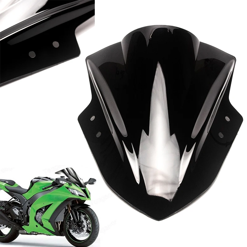 Для Kawasaki Ninja 300 мотоциклетные черные ветровые стекла ветрового ABS