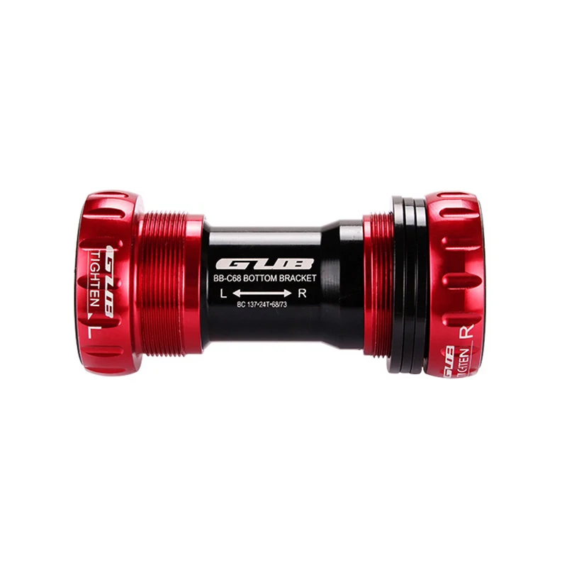 

GUB C-68 Ceramic BB Crankshaft 68/73mm Thread Type BSA Crankshaft Crankshaft Bearings JT-Drop Ship