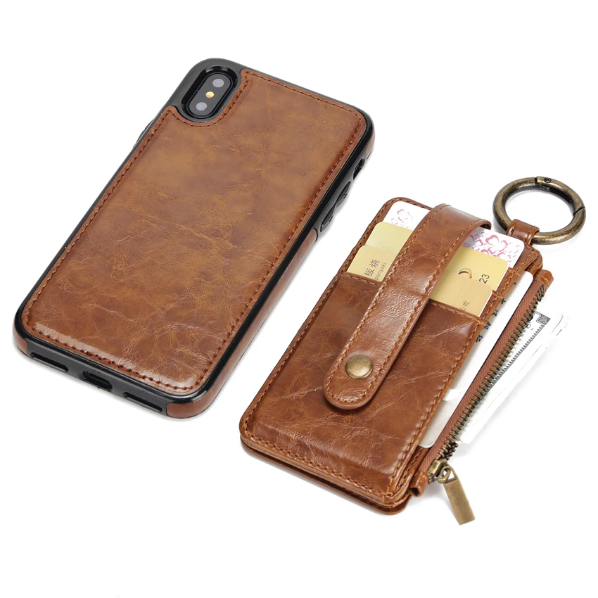 for iphone X leather case (35)