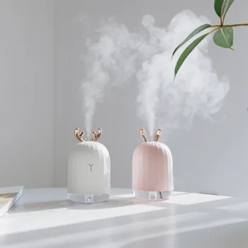 

Ultrasonic Humidifier Essential Oil Diffuser Atomizer Air Freshener Mist Maker with LED Night Light Mini Mist Sprayer