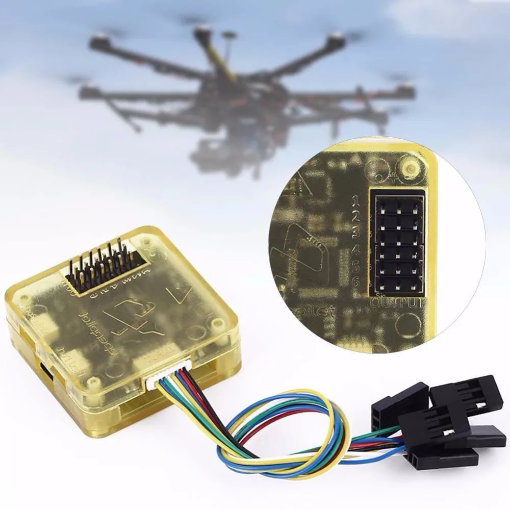 Flight-Controller-With-Wires-FPV-for-Mini-Power-CC3D-Open-QAV-250-Board-Quad (3)