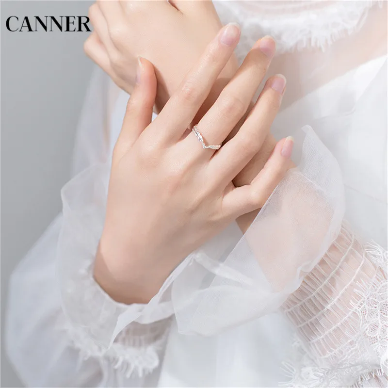 Canner 925 пробы серебряные кольца золотые в виде пшеницы для женщин символ мира