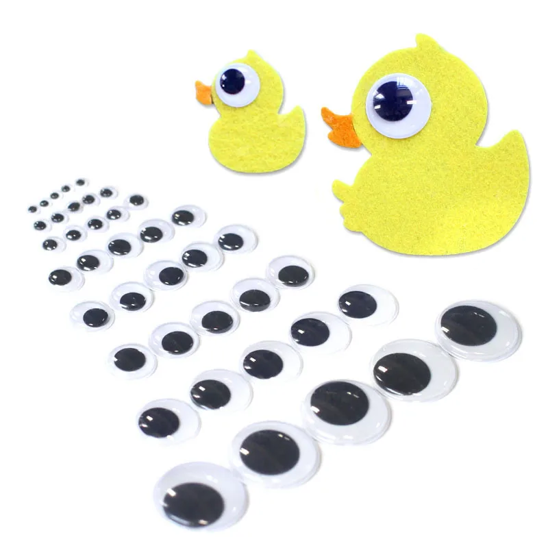 300pcs/lot Plastic Doll Eyes Safety Eyes for Baby DIY Bear Stuffed Toys